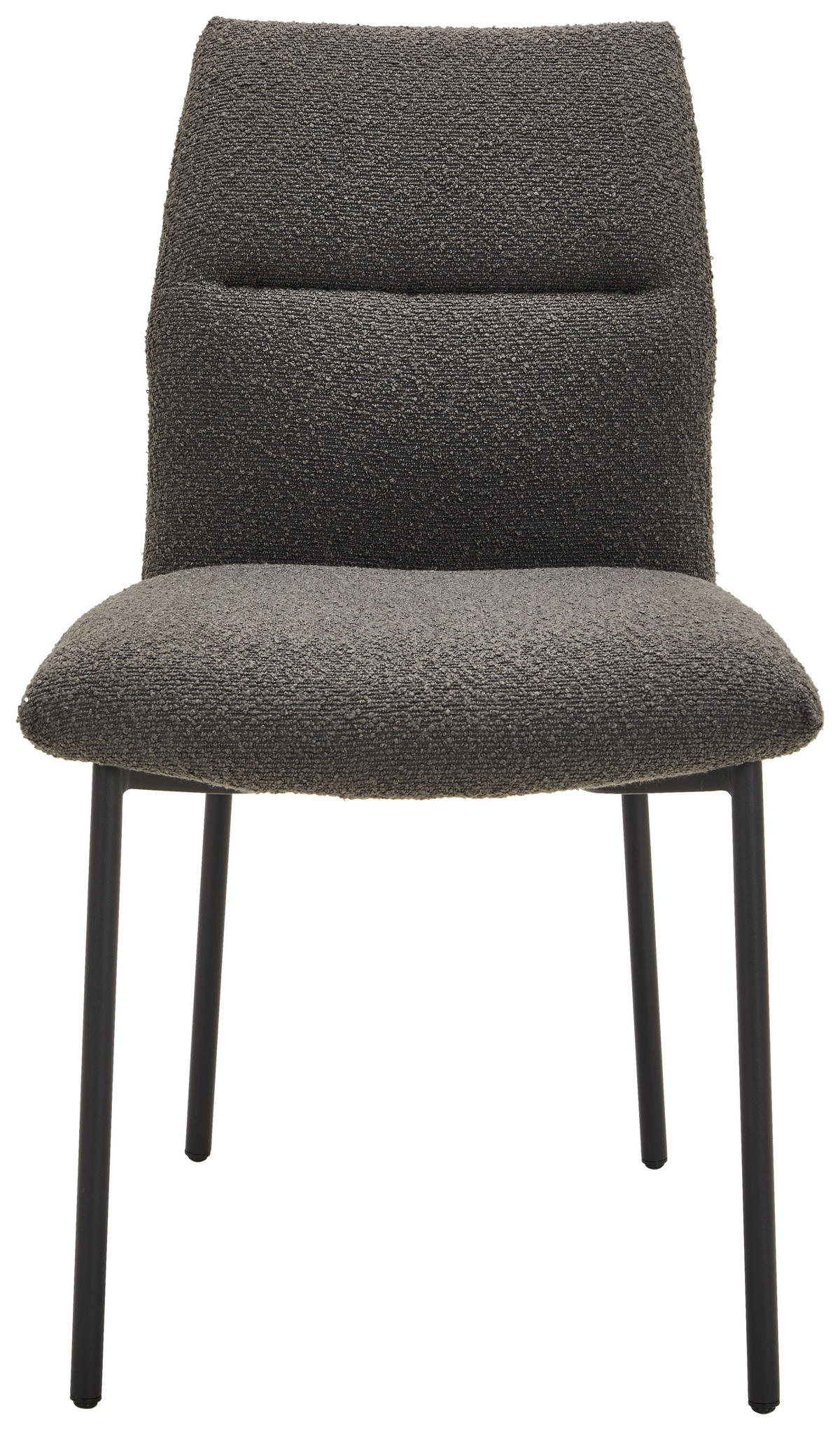 STOLICA  tamno siva  metal, tekstil      - tamno siva/crna, Konvencionalno, metal/tekstil (50/85/62cm) - Hom`in