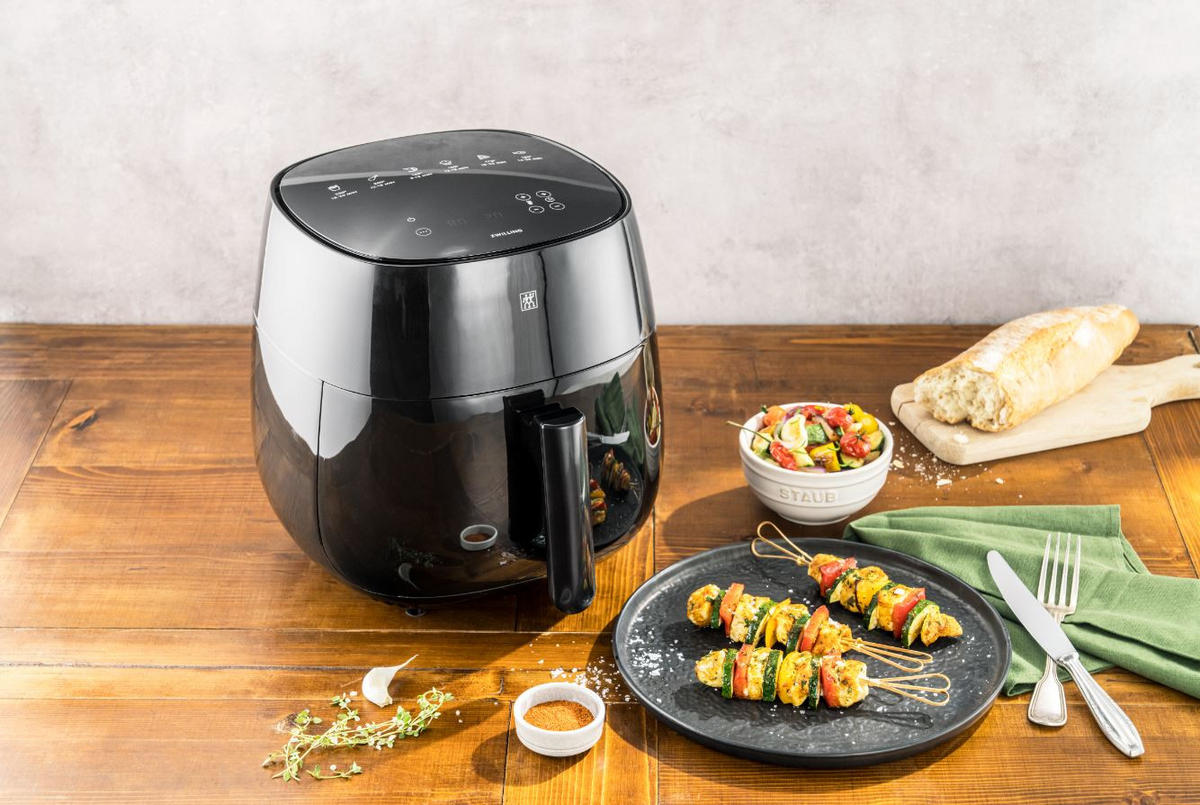 HEIßLUFTFRITTEUSE ZWILLING ENFINIGY 4 L  - Schwarz, Basics, Kunststoff - Zwilling