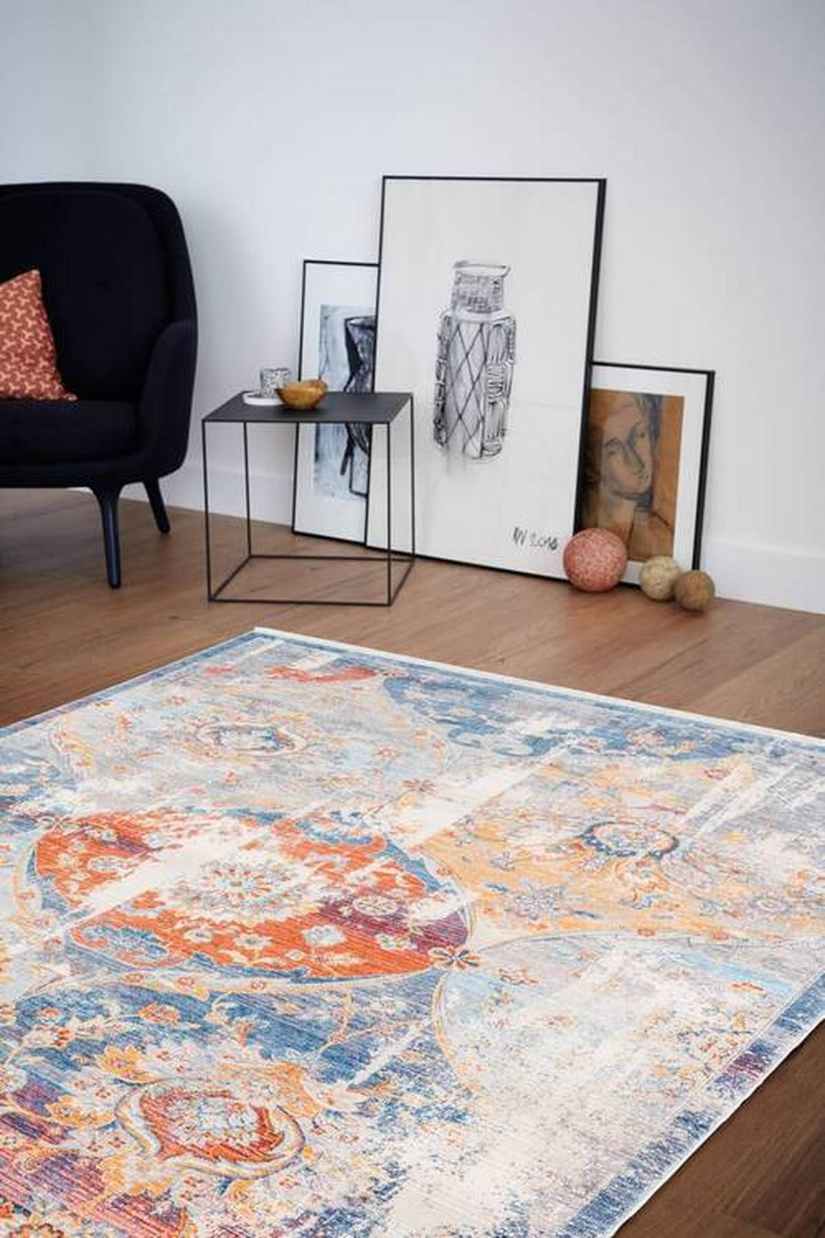 WEBTEPPICH 133/185 cm Mystik 6305/92 D.192 004 Silberfarben  - Silberfarben, Basics, Textil (133/185cm) - Schöner Wohnen