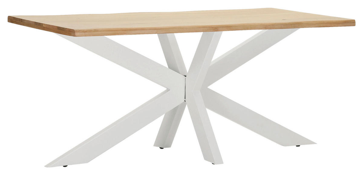 TISCHGESTELL Weiß   - Weiß, Design, Metall (163/72/73cm) - Landscape