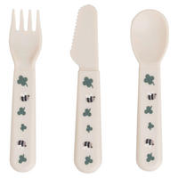 KINDERBESTECK  - Sandfarben, Basics, Kunststoff (1,5/10/14,5cm)