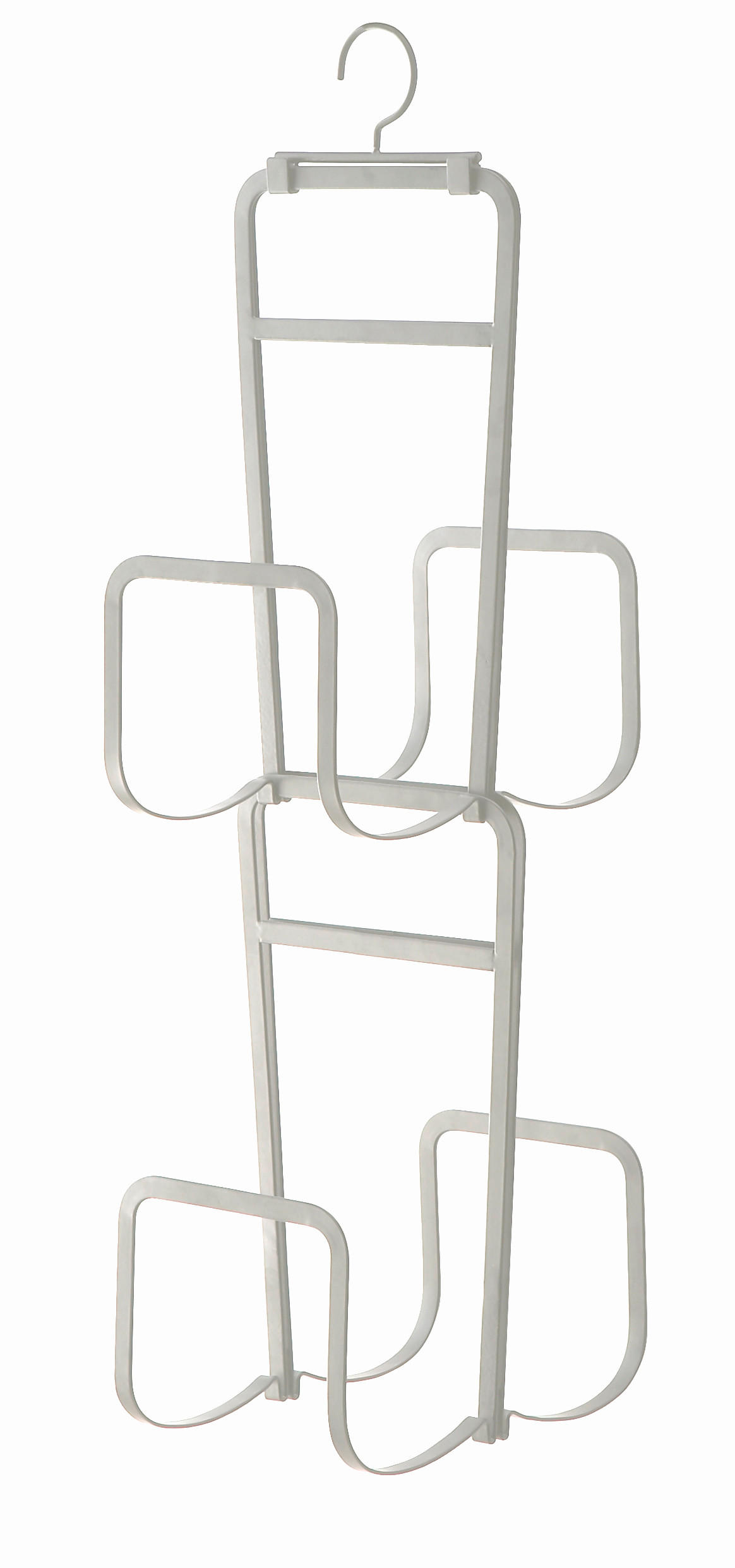 TASCHENHALTER - Weiss, Basics, Metall (19/18/137cm)