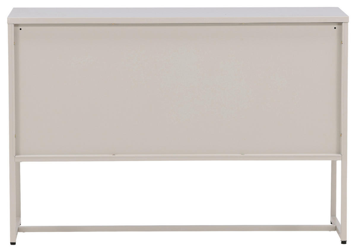 SIDEBOARD  in 120/80/40 cm  - Beige, Design, Metall (120/80/40cm) - Livetastic