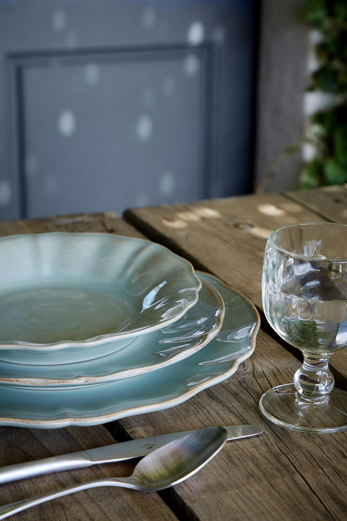 KOMBISERVICE Türkis ALENTEJO 30-teilig 6 Personen  - Türkis, Basics, Keramik - Costa Nova