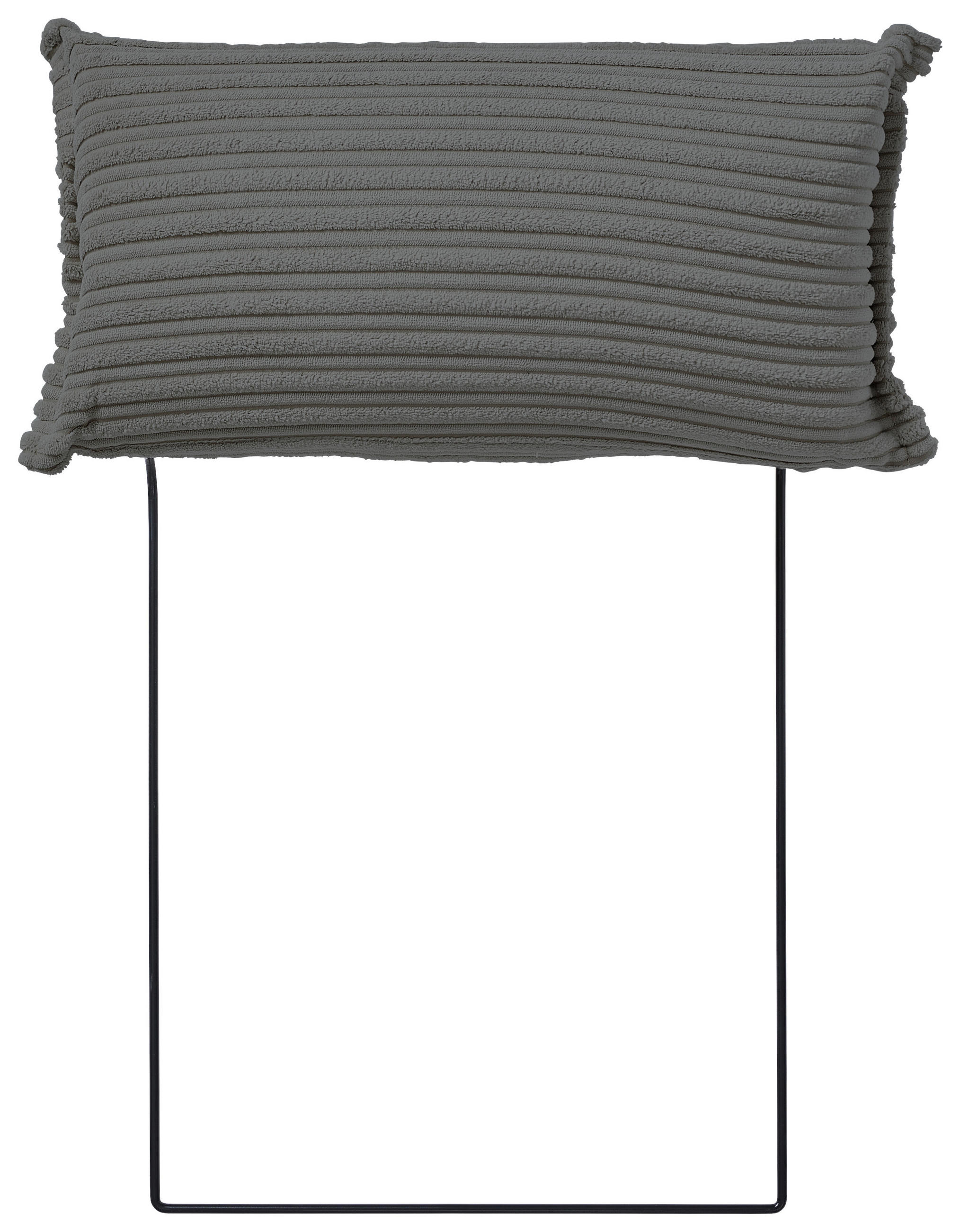 KOPFSTÜTZE - Grau, KONVENTIONELL, Textil (50/25/15cm) - Carryhome