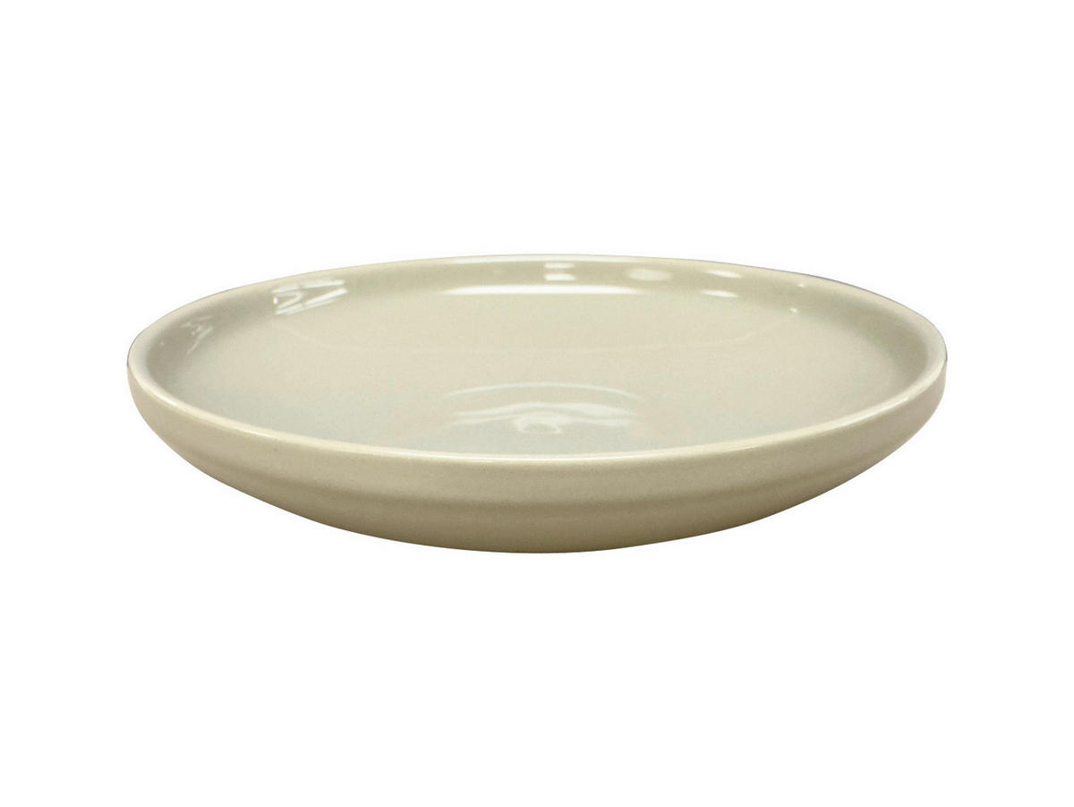 GURMÁNSKÝ TALÍŘ porcelán keramika 21 cm - šedohnědá, Design, keramika (21cm) - Novel