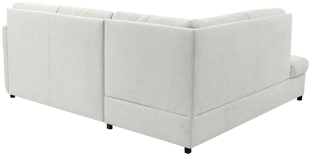 ECKSOFA Ecru  - Ecru/Greige, Basics, Holz/Textil (200/240cm) - MID.YOU