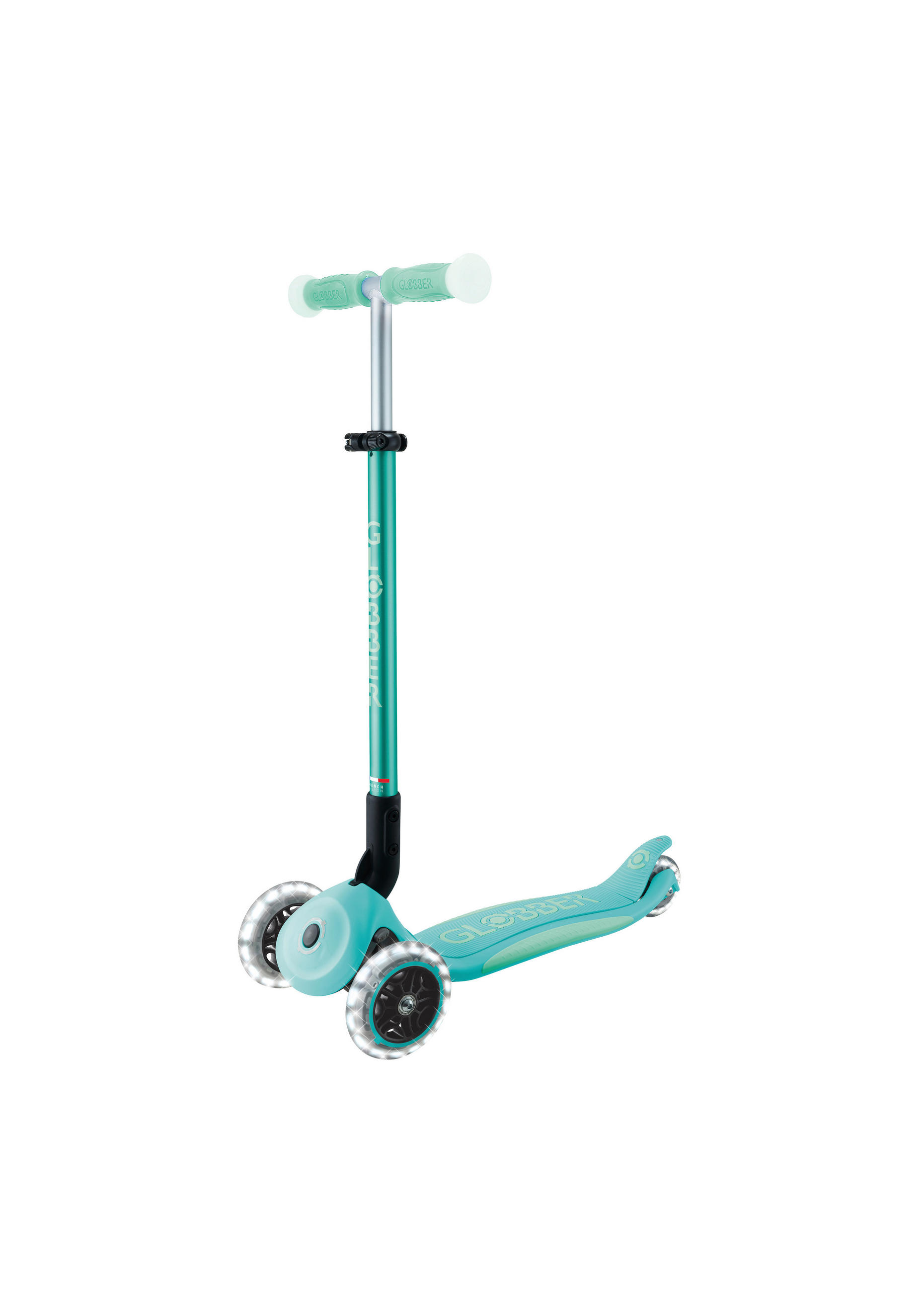 KINDERSCOOTER  - Mintgrün, Basics, Kunststoff (57.5/28/82.5cm) - GLOBBER