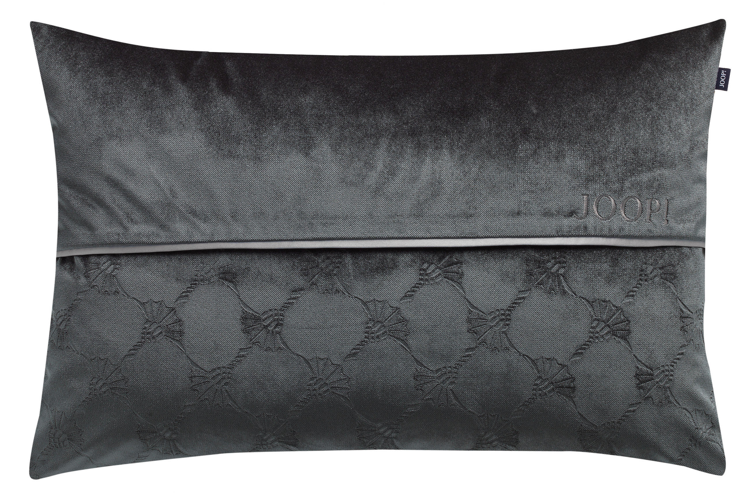 KISSENBEZUG Scene 38/58 cm  - Anthrazit, Design, Textil (38/58cm) - Joop!