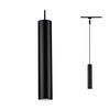 SCHIENENSYSTEM-HÄNGELEUCHTE URail 6,5/38,3 cm   - Schwarz, Basics, Metall (6,5/38,3cm) - Paulmann