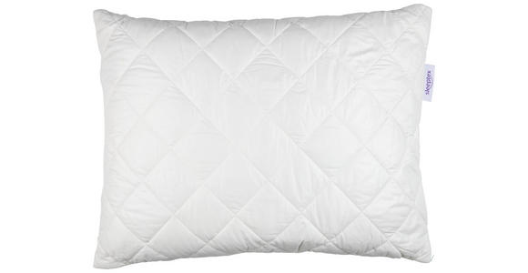 KOPFPOLSTER 40/80 cm - Weiß, Basics, Naturmaterialien/Textil (40/80cm) - Sleeptex