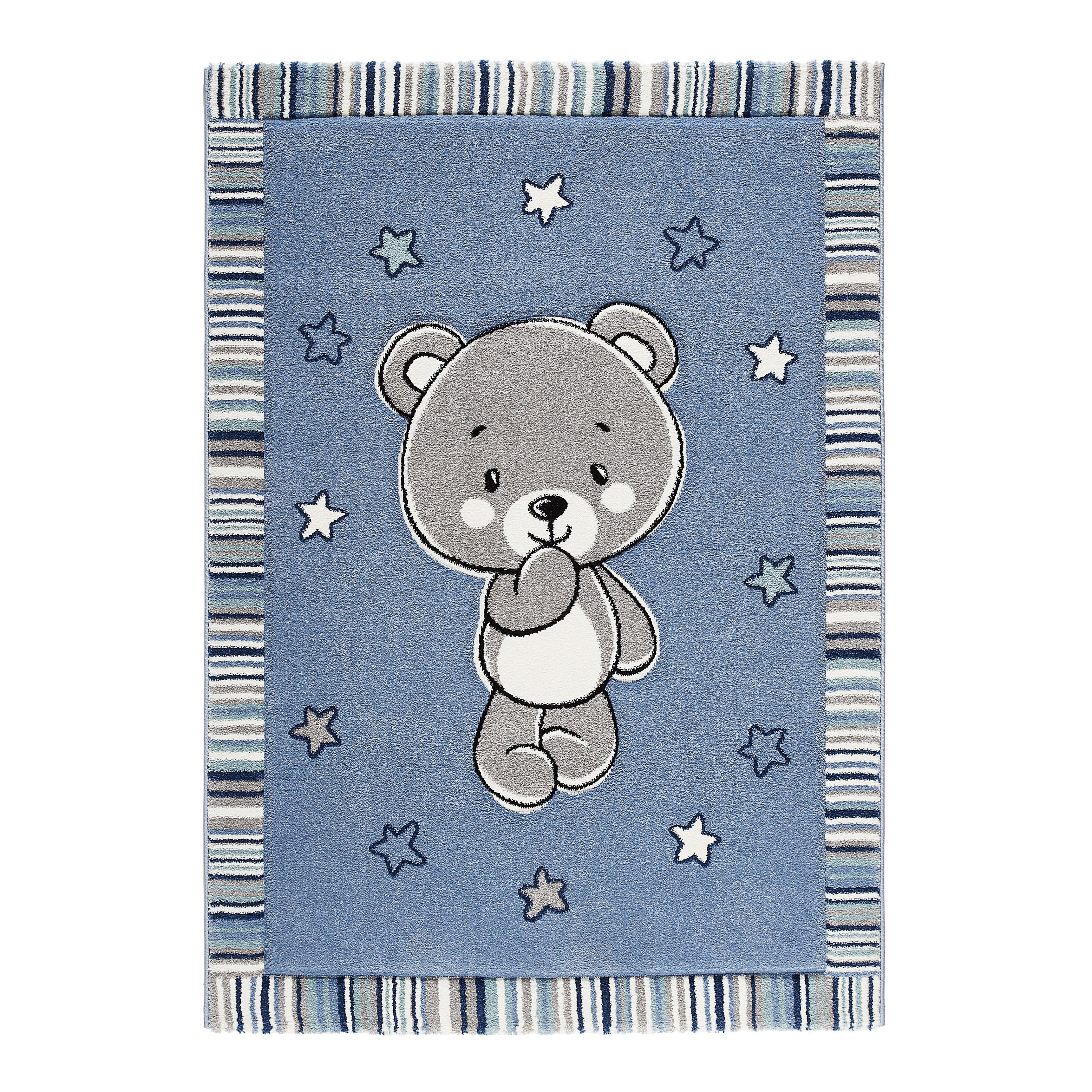 KINDERTEPPICH 80/150 cm Teddy  - Blau, Trend, Textil (80/150cm) - Ben'n'jen