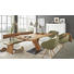 SITZBANK 220/81/56 cm in Eichefarben, Olivgrün - Eichefarben/Olivgrün, Natur, Leder/Holz (220/81/56cm) - Cassando SITZBANK 220/81/56 cm in Eichefarben, Olivgrün - Eichefarben/Olivgrün, Natur, Leder/Holz (220/81/56cm) - Cassando