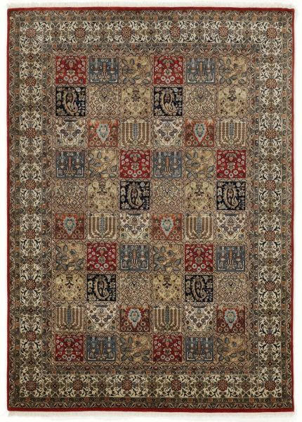 ORIENTTEPPICH 200/260 cm Vasuki Bakhtyari Rot, Beige  - Beige/Rot, Basics, Textil (200/260cm) - Cazaris