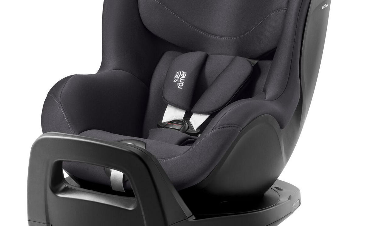 REBOARDER-KINDERSITZ Dualfix Pro M  - Dunkelgrau, Basics, Textil (44/48/74cm) - Britax Römer
