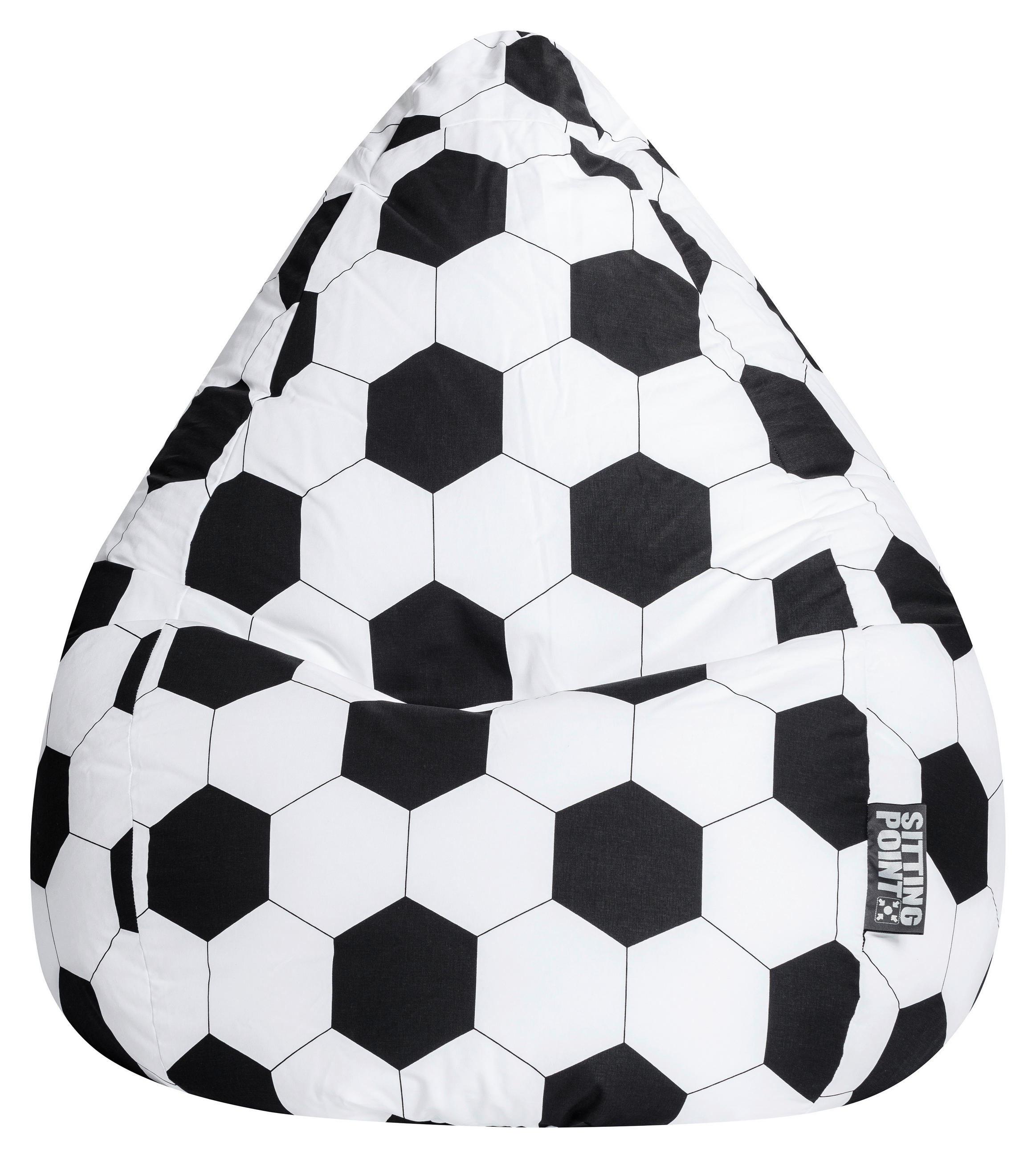 VREČA ZA SEDENJE    70/110 cm          črna, bela  - črna/bela, Konvencionalno, tekstil (70/110cm)