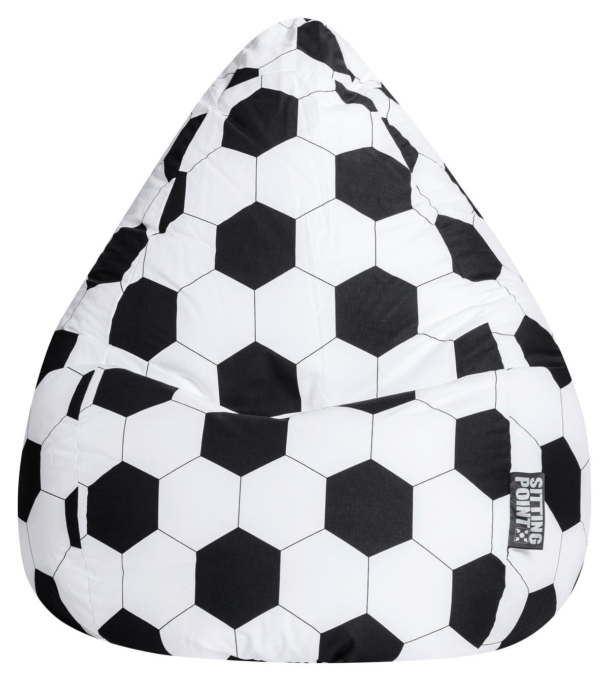 VREČA ZA SEDENJE    70/110 cm          črna, bela  - črna/bela, Konvencionalno, tekstil (70/110cm)