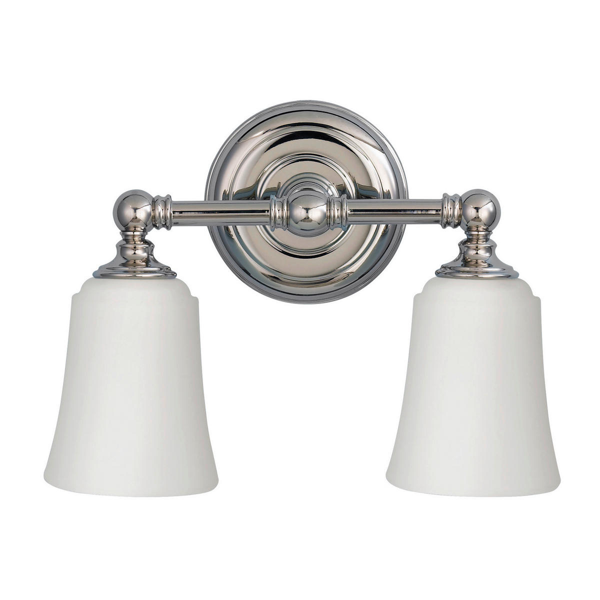 BADEZIMMER-WANDLEUCHTE - Chromfarben, Design, Glas/Metall (33/24.8/15.2cm) - Elstead Lighting