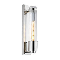 KUPAONSKA SVJETILJKA ZIDNA Elstead Wellington  - boje kroma, Design, staklo/metal (8.1/40/12.1cm) - Elstead Lighting