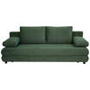 SOFA LEŽAJ zelena  - zelena/crna, Dizajnerski, tekstil/plastika (197/77/81cm) - home24