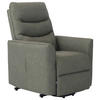 RECLINERFÅTÖLJ i läderimitation grön  - grön/svart, Klassisk, metall/textil (76/105/88cm) - MID.YOU