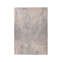 TEPPICH 80/150 cm Rhombus 125 Beige / Grau Grau, Beige  - Beige/Grau, KONVENTIONELL, Textil (80/150cm)