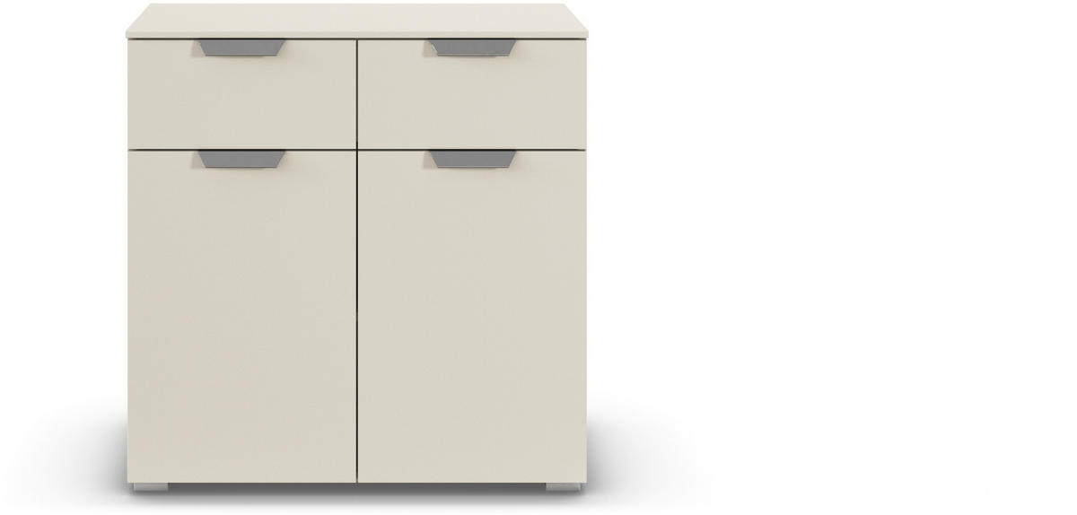 KOMMODE  in 80/81/42 cm  - Chromfarben/Champagner, Design, Holzwerkstoff/Metall (80/81/42cm) - Carryhome