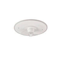 DECKENVENTILATOR  50/19 cm    - Weiss/Transparent, Konventionell, Kunststoff (50/19cm)
