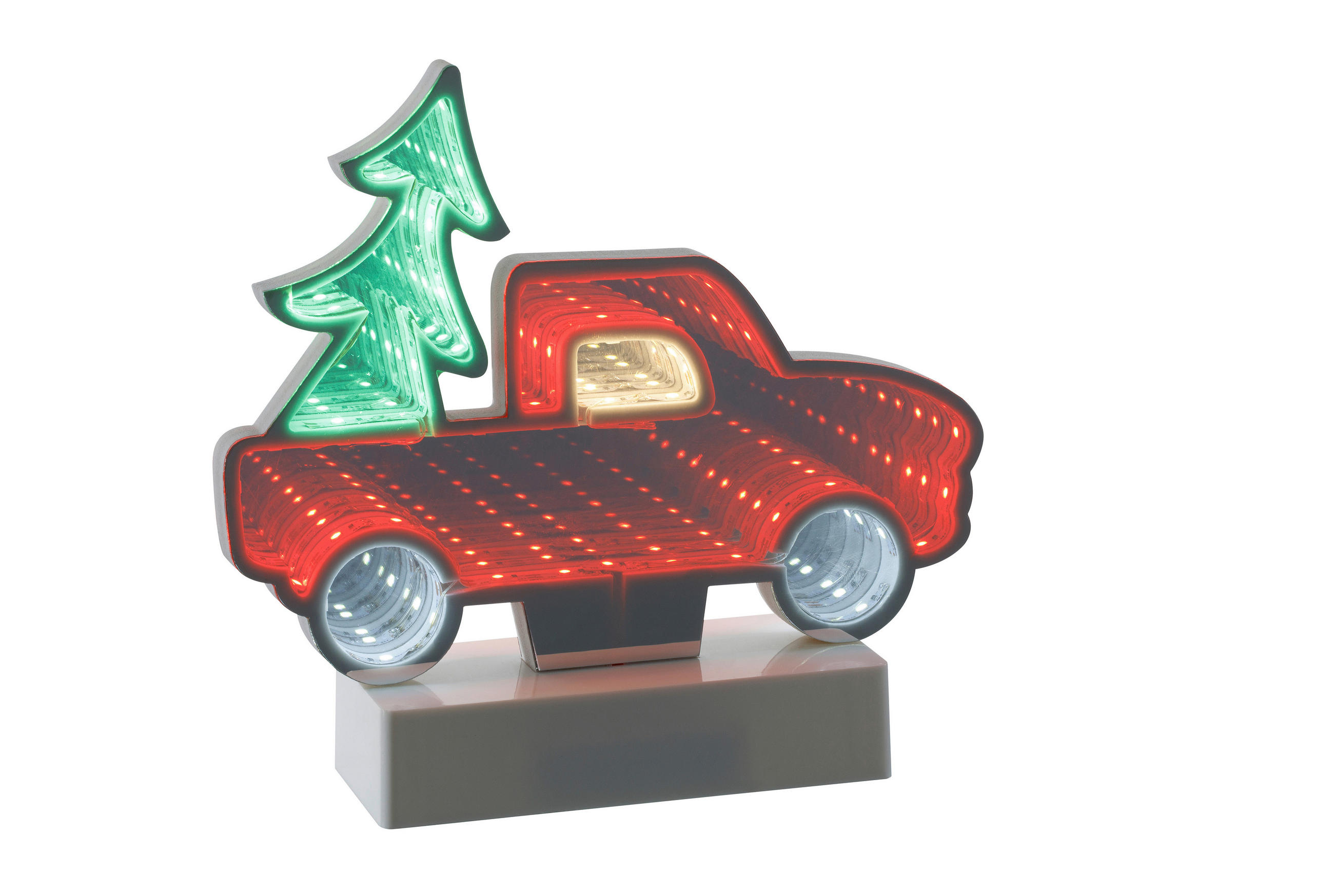 DEKOR AUTÓ - áttetsző, Lifestyle, műanyag (19/5,5/18cm) - X-Mas