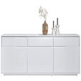 SIDEBOARD Weiß  169/86/38 cm  - Weiß, MODERN, Holzwerkstoff (169/86/38cm) - Carryhome