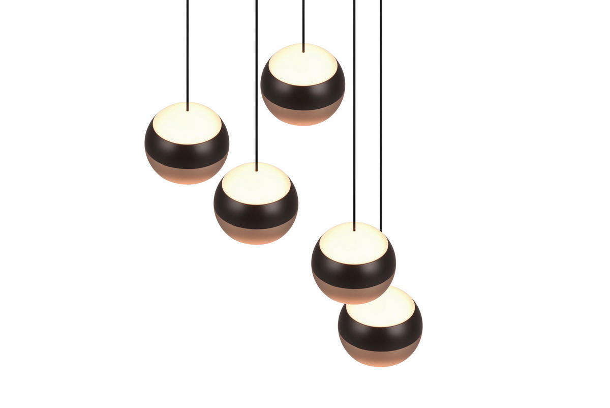 LED-HÄNGELEUCHTE 30/200 cm  - Schwarz, Design, Metall (30/200cm)