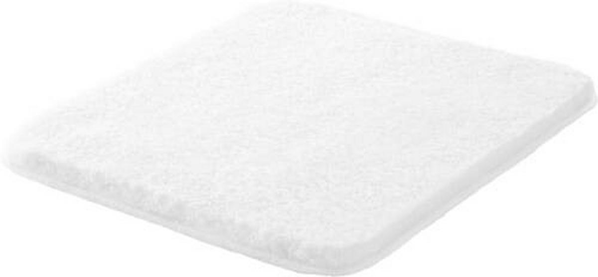 BIDET-VORLEGER Weiß 50/60 cm  - Weiß, Basics, Kunststoff/Textil (50/60cm) - Grund