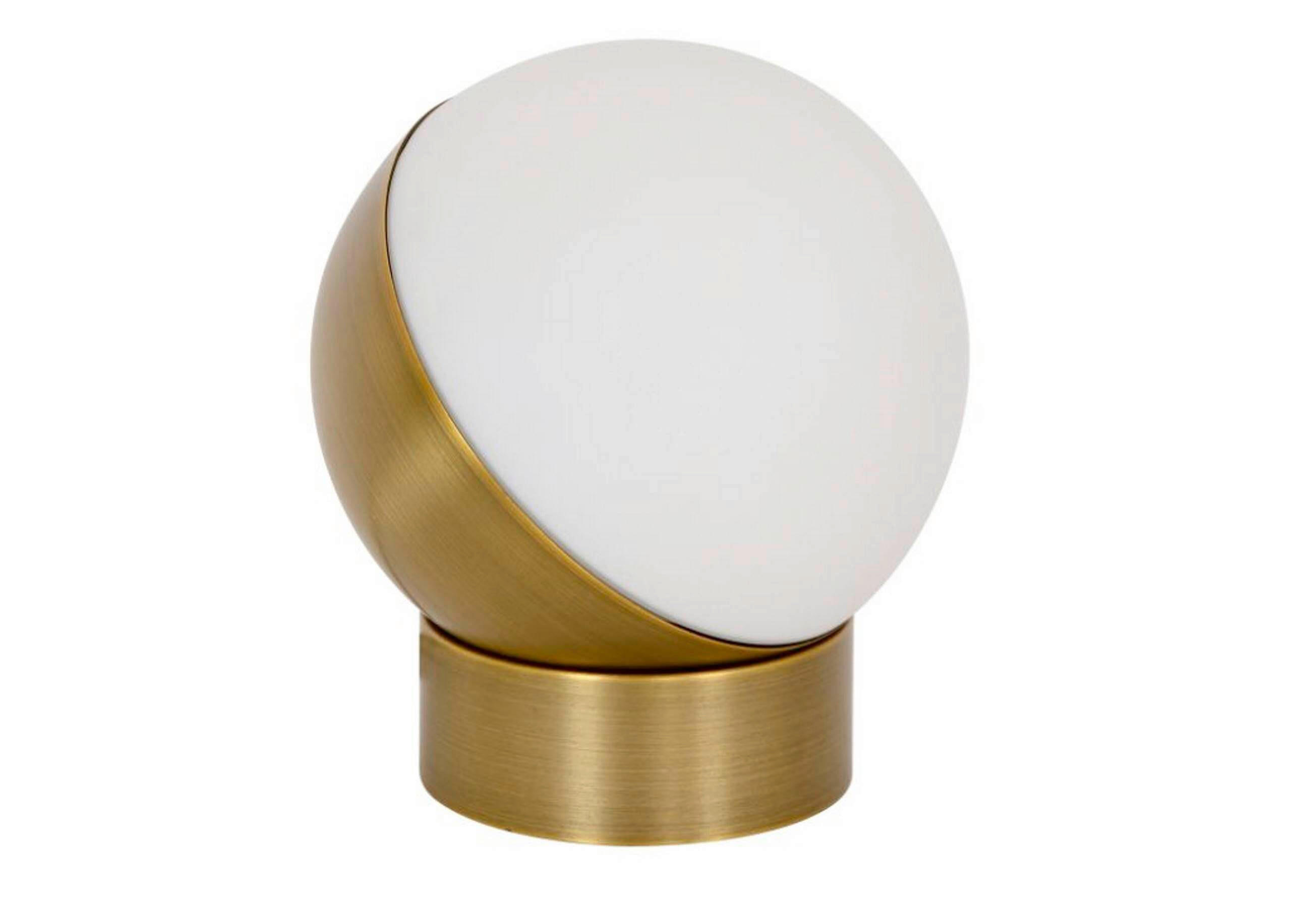 TISCHLEUCHTE Mikoh 15/15/17,5 cm  - Messingfarben, Design (15/15/17,5cm)