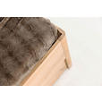 BETT 120/200 cm  in Eiche Artisan  - Taupe/Eiche Artisan, KONVENTIONELL, Holzwerkstoff/Textil (120/200cm) - Carryhome