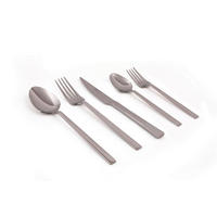 BESTECKSET 60-teilig Edelstahl  - Chromfarben, Basics, Metall (20,5/10/7cm) - P & B