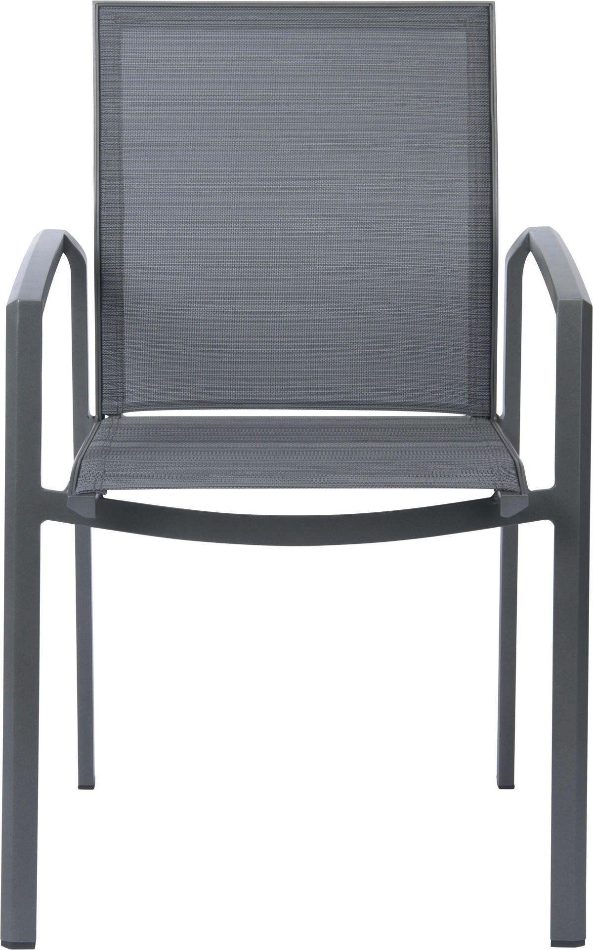 STAPELSESSEL in Metall, Textil Anthrazit, Dunkelgrau  - Dunkelgrau/Anthrazit, Basics, Textil/Metall (58/109/70cm) - Stern