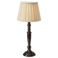 TISCHLEUCHTE CHOCOLAT 20/46/20 cm   - Dunkelbraun/Beige, Basics (20/46/20cm) - Markslöjd