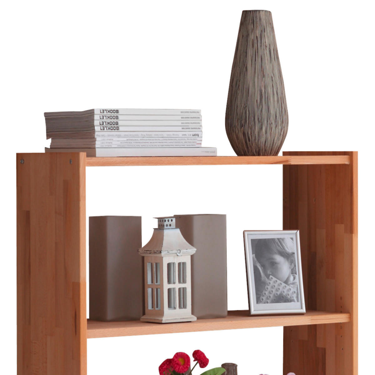 REGAL  80/111/31 cm Buchefarben  - Buchefarben, Basics, Holz (80/111/31cm) - MID.YOU