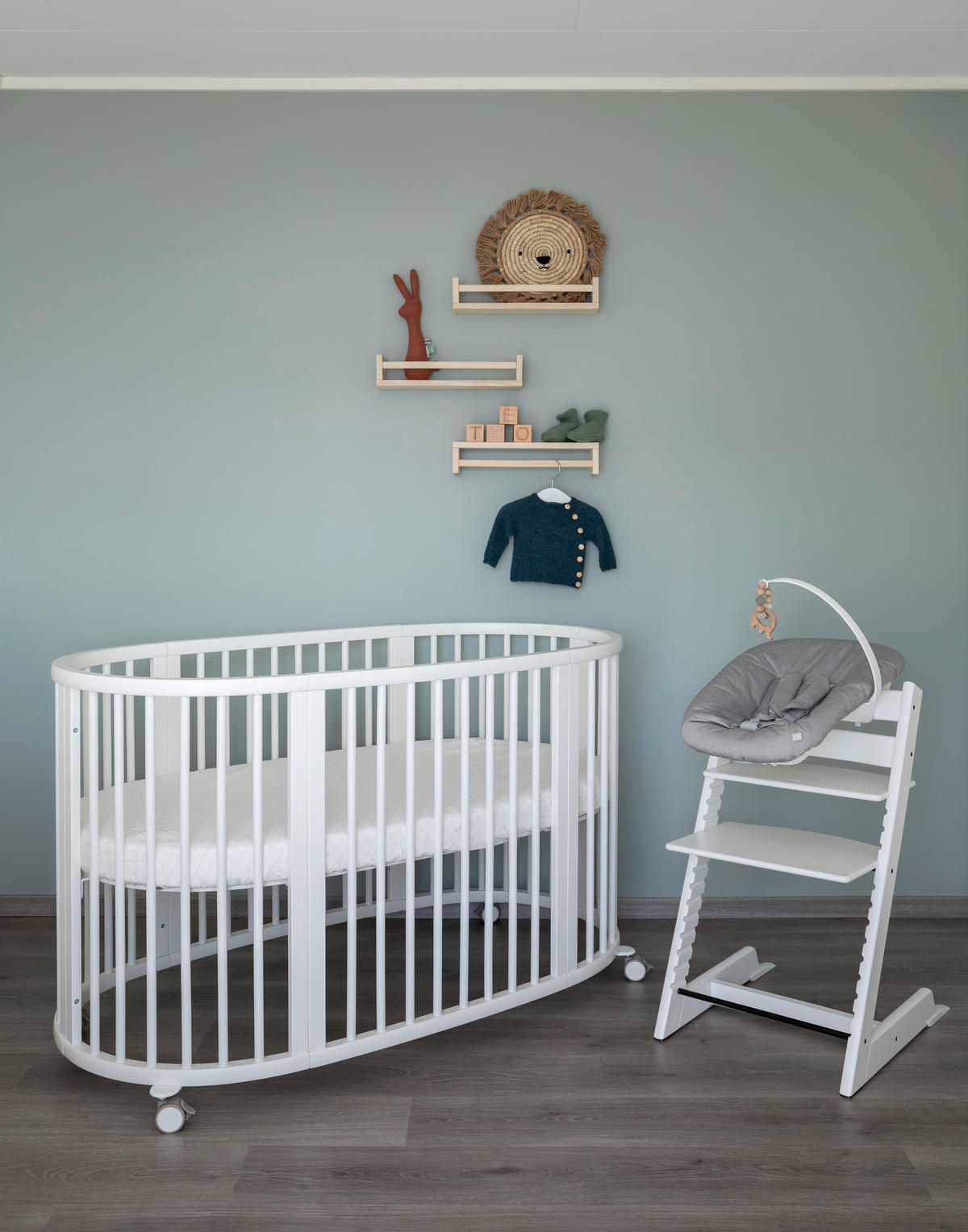 KREVETAC  Sleepi V3  - bela, Osnovno, drvo (141/74/78cm) - Stokke