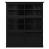HIGHBOARD UrbanClass  in 190,5/219,5/49 cm  - Schwarz, LIFESTYLE, Holz (190,5/219,5/49cm) - Livetastic