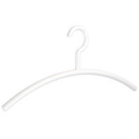 KLEIDERBÜGEL 44 cm Kunststoff  - Weiß, Basics, Kunststoff (44cm)