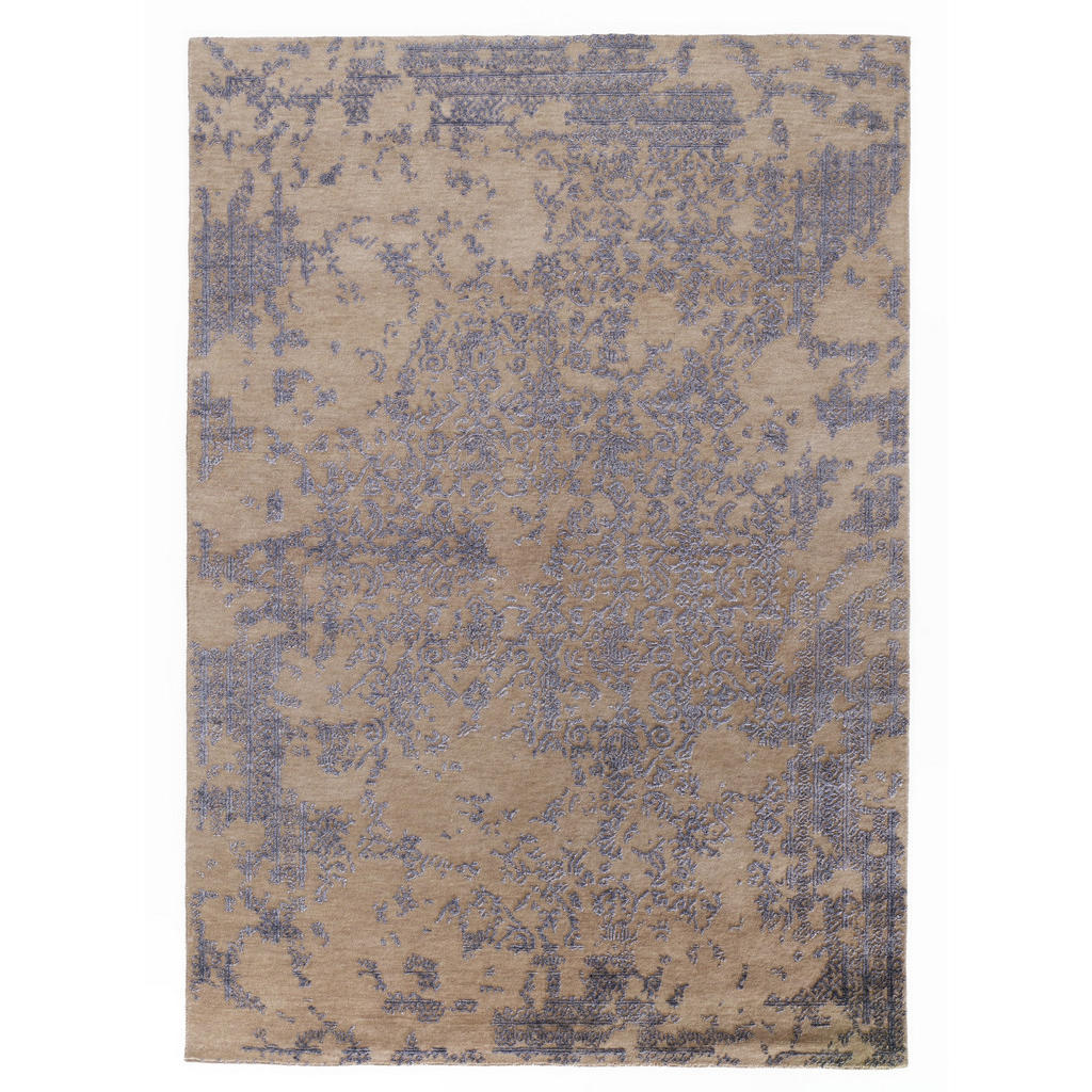 Orientalischer Webteppich Blau /creme Soho Aurora 170x240 Cm