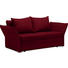 SCHLAFSOFA in Textil Dunkelrot - Chromfarben/Dunkelrot, KONVENTIONELL, Textil/Metall (213/88/91cm) - Novel SCHLAFSOFA in Textil Dunkelrot - Chromfarben/Dunkelrot, KONVENTIONELL, Textil/Metall (213/88/91cm) - Novel