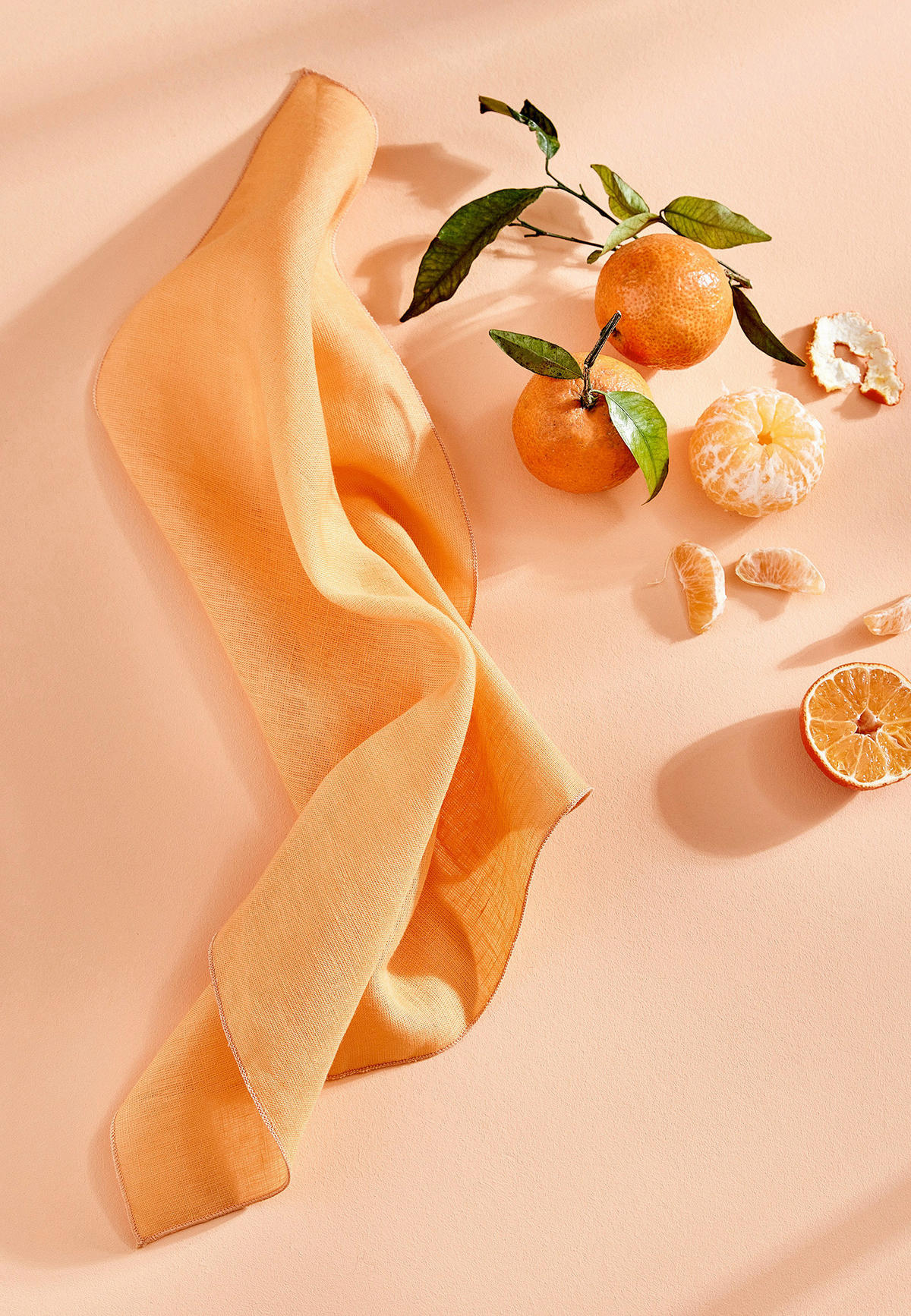 TYGSERVETT  45/45 cm  4 styck  - orange, Basics, textil (45/45cm) - FYNCH-HATTON