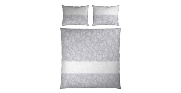 BETTWÄSCHE Satin 200/200 cm  - Grau, Textil (200/200cm) - Novel