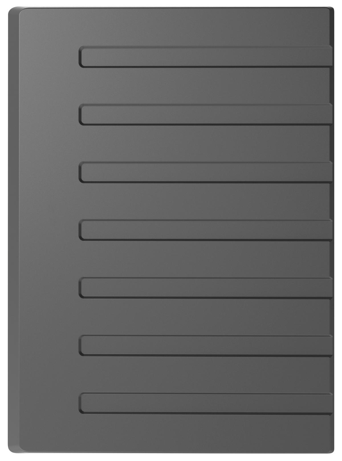 ABTROPFMATTE   - Schwarz, Basics, Kunststoff (30,3/40,8cm) - Vogt