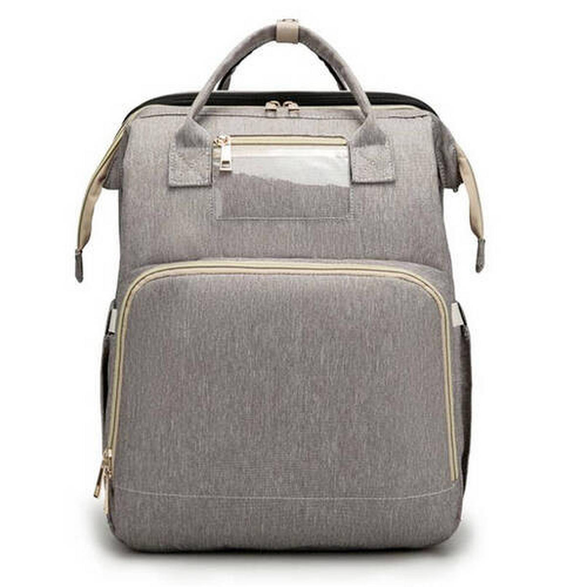 WICKELRUCKSACK Stella Bag Premium  - Grau, Basics, Textil (30/40/21cm)