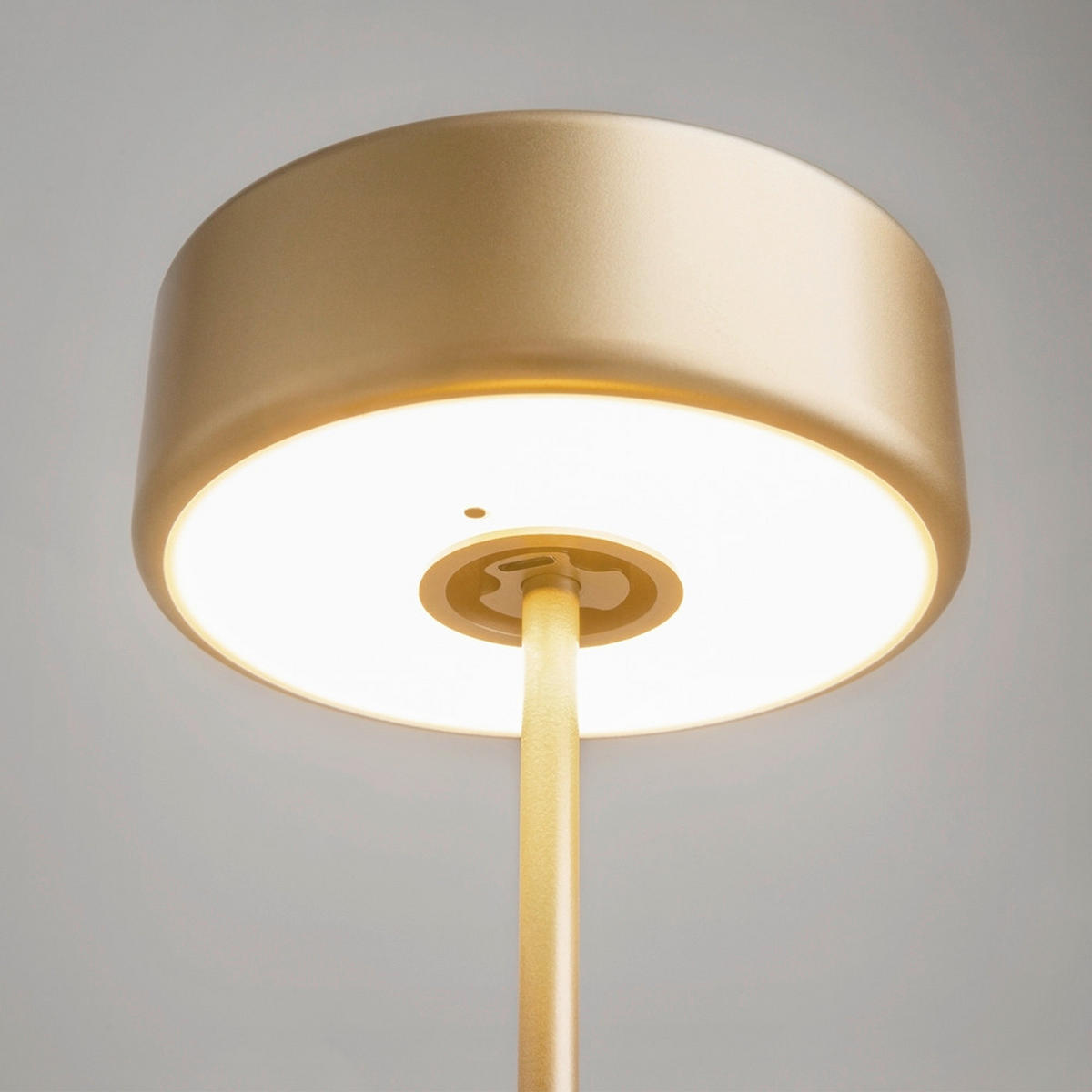 AKKU-TISCHLEUCHTE AI Collaboration 12/34,5 cm   - Goldfarben, Design, Metall (12/34,5cm) - MAYTONI