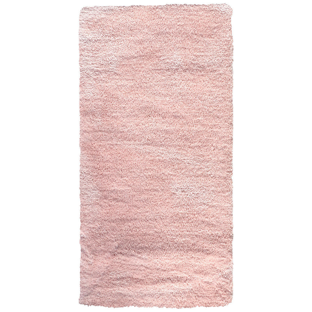 KOBEREC SHAGGY, 65/130 cm, pink - pink