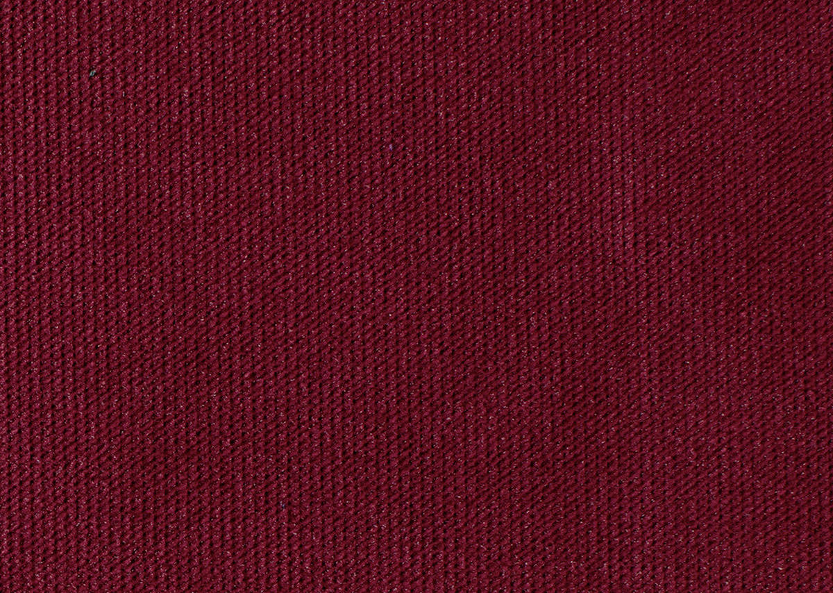 SCHLAFSOFA  mit Liegefunktion Velours Weinrot  - Weinrot/Schwarz, KONVENTIONELL, Textil/Metall (200/98/90cm) - Carryhome